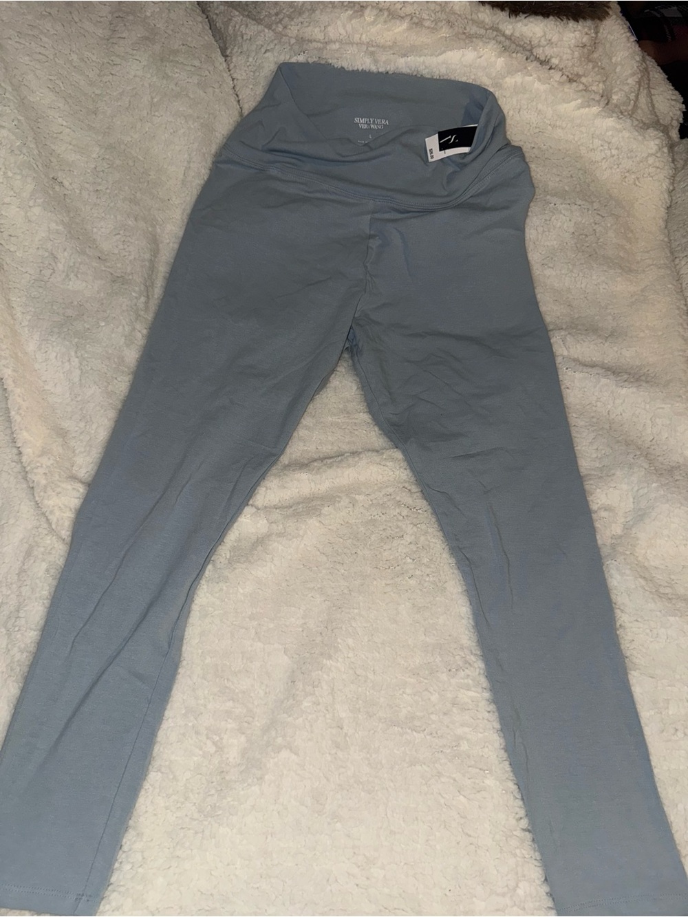 Simply Vera Vera Wang Pale Blue Girls' Leggings